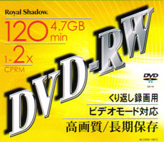 メディア一覧 - DVD-RW,+R,RAMメディア